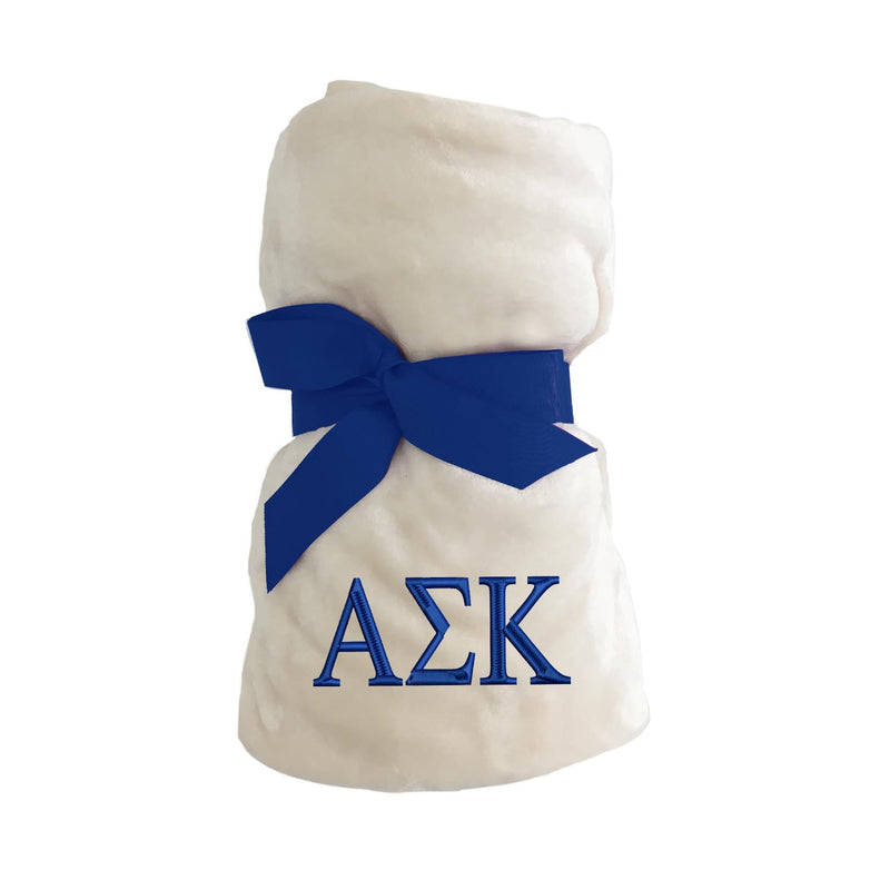 Alpha Sigma Kappa Tahoe Fleece Blanket