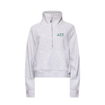 Alpha Sigma Tau lululemon Scuba Oversized Funnel-Neck Half Zip