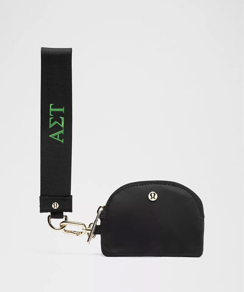 Alpha Sigma Tau lululemon Dual Pouch Wristlet