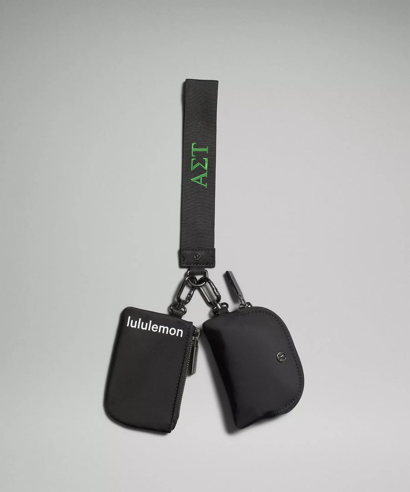 Alpha Sigma Tau lululemon Dual Pouch Wristlet