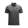 Alpha Tau Omega lululemon Evolution Short-Sleeve Polo - Heathered Black