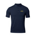Alpha Tau Omega lululemon Evolution Short-Sleeve Polo - Navy