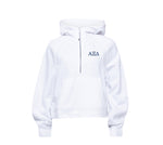 Alpha Xi Delta lululemon Scuba Oversized Half-Zip Hoodie - White