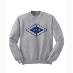 Alpha Delta Pi Crewneck Sweatshirt - ADPi Diamond
