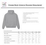 Zeta Tau Alpha Avenue Heart Pullover Hoodie