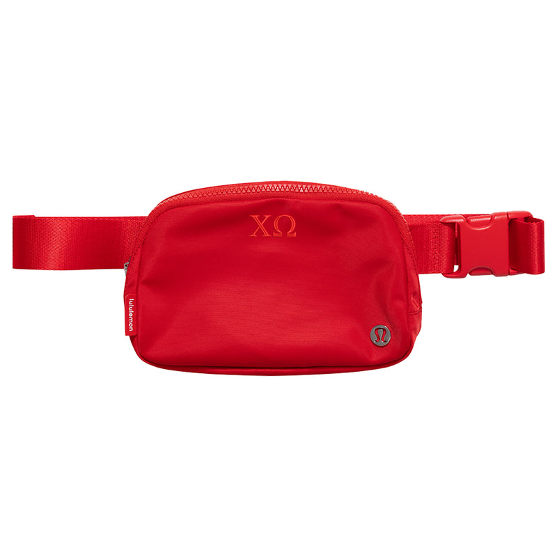 Chi Omega lululemon Everywhere Belt Bag - True Red