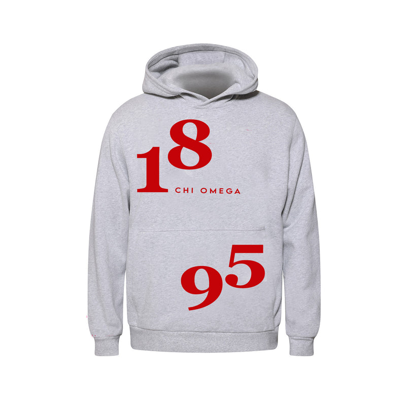 Chi Omega lululemon Steady State Pullover Hoodie - 1895
