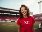 Chi Omega Short Sleeve T-Shirt - Greek Letter Tee