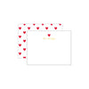 Chi Omega Notecards with Heart Envelopes