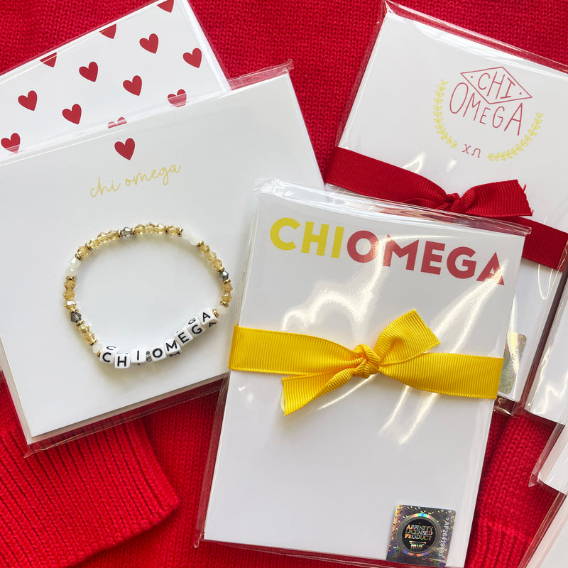 Chi Omega Mini Notepads