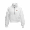 Chi Omega MOM lululemon Scuba Oversized Funnel-Neck Half Zip - White
