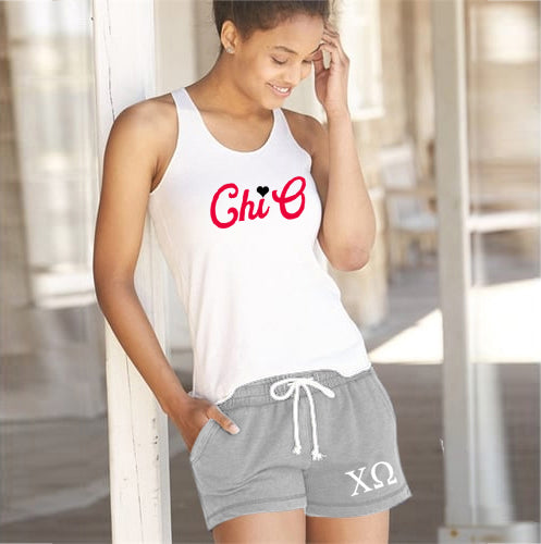 Chi Omega Rally Shorts