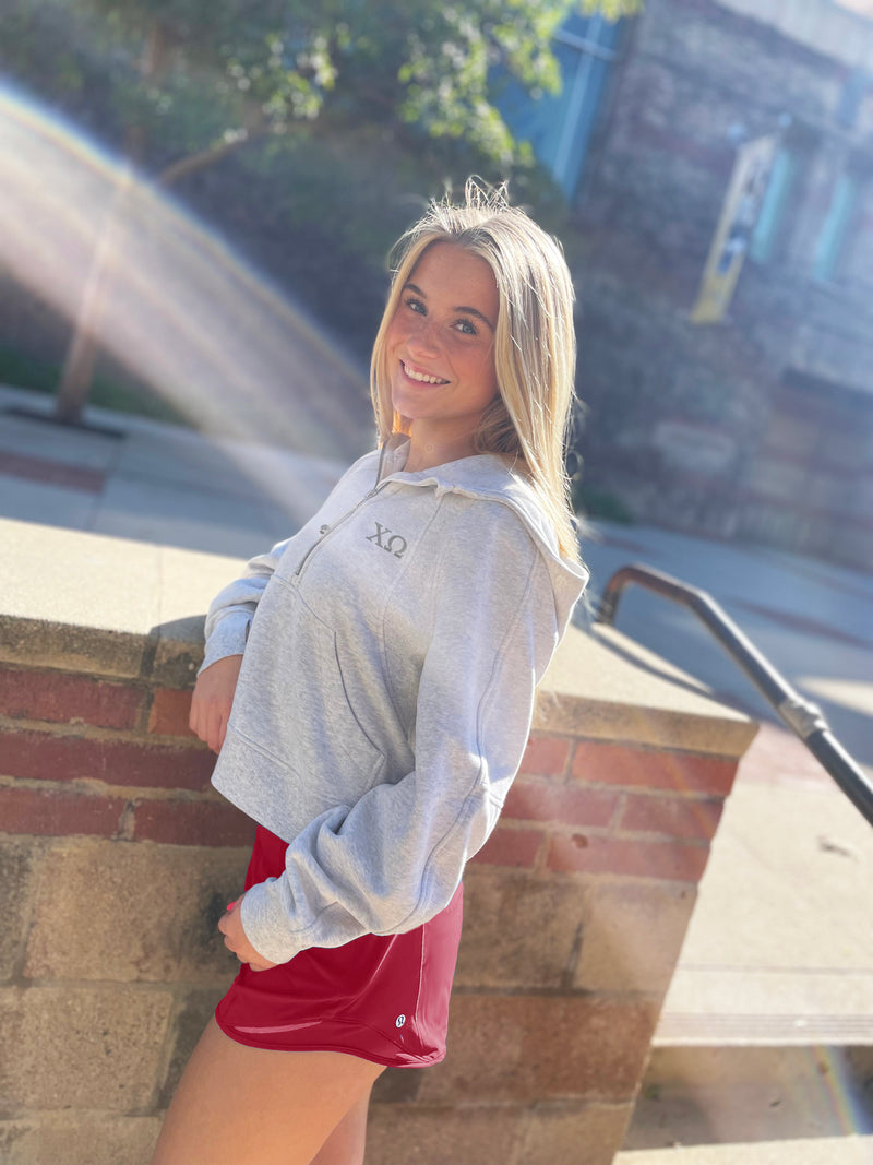 Chi Omega lululemon Scuba Oversized Half-Zip Hoodie