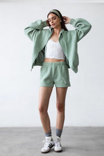 Kappa Delta Cloud High Waisted Fleece Short - KAY DEE
