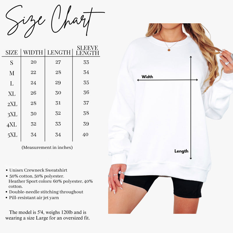 Alpha Delta Pi Varsity Crewneck 1851