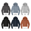Delta Sigma Pi Cropped Zip Up Hoodie