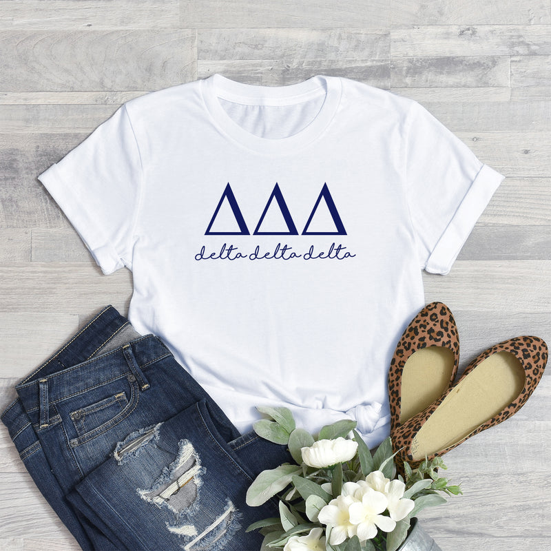 Delta Delta Delta Short Sleeve T-Shirt