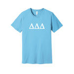 Delta Delta Delta Short Sleeve T-Shirt - Greek Letter Tee