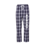 Delta Delta Delta Flannel Pants - Tri Delta Sorority Printed Pj Pants