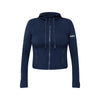 Delta Delta Delta lululemon Define Cropped Hooded Jacket Nulu - NAVY