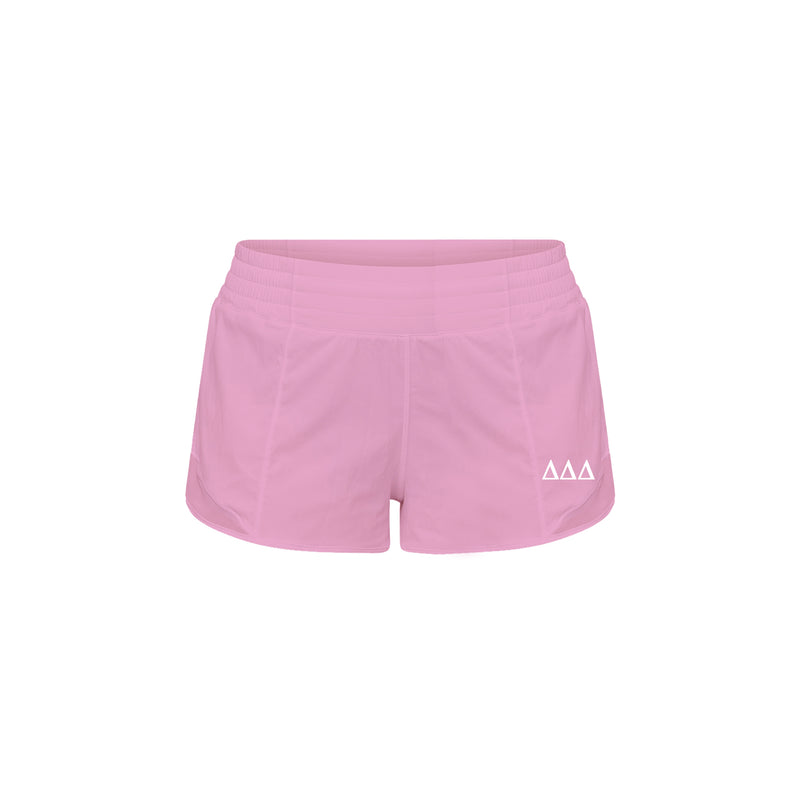 LIMITED EDITION Delta Delta Delta lululemon Hotty Hot High-Rise Lined Short 2.5" - Pink Frosting