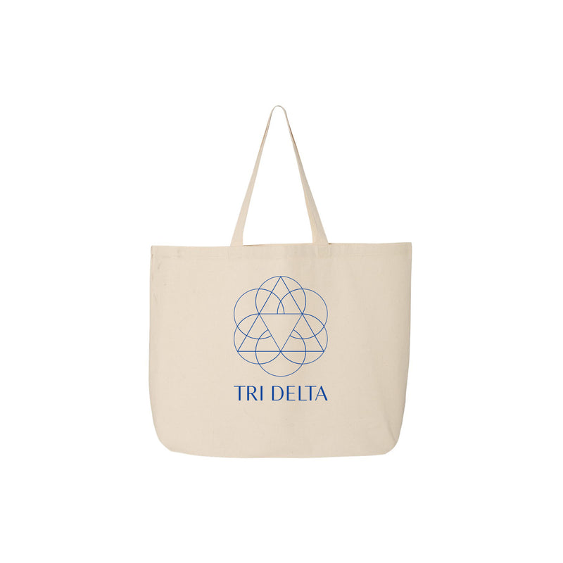 Delta Delta Delta Jumbo Tote - Logo Bag
