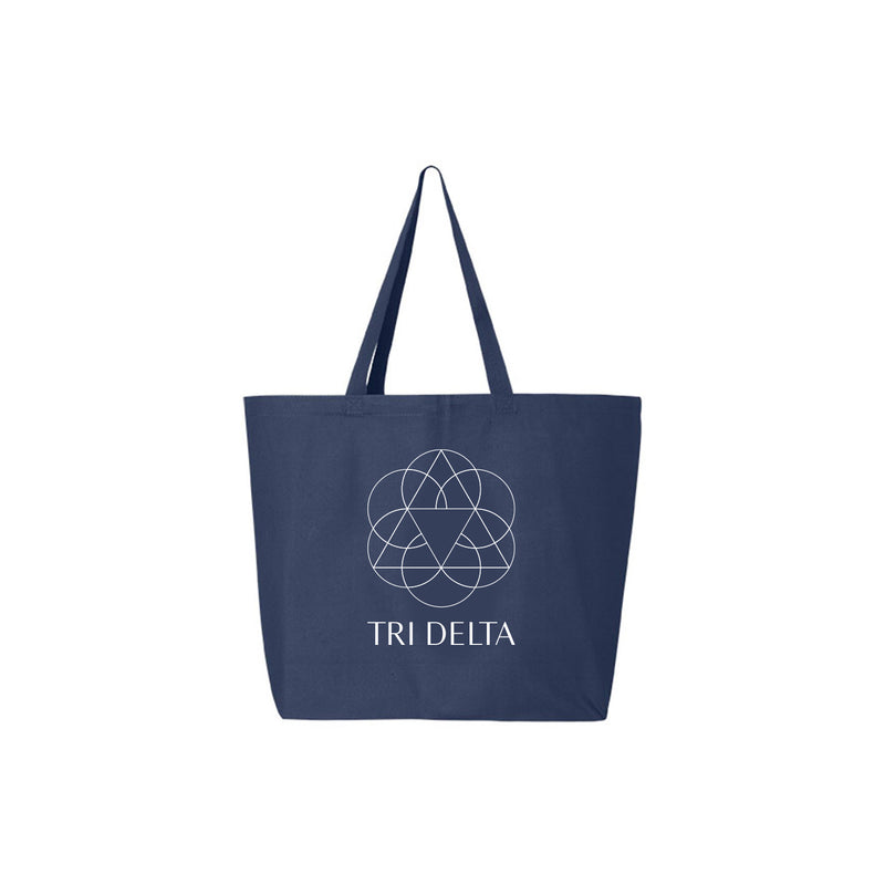 Delta Delta Delta Jumbo Tote - Logo Bag