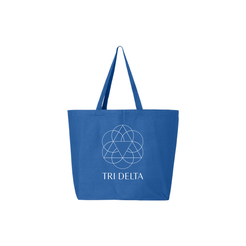 Delta Delta Delta Jumbo Tote - Logo Bag