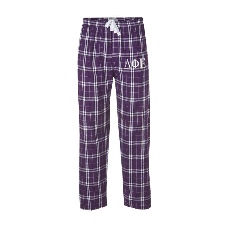Delta Phi Epsilon Flannel Pants