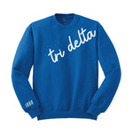 Delta Delta Delta 1888 Avenue Crewneck