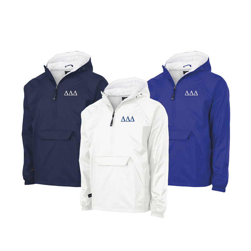 Delta Delta Delta Lined Windbreaker