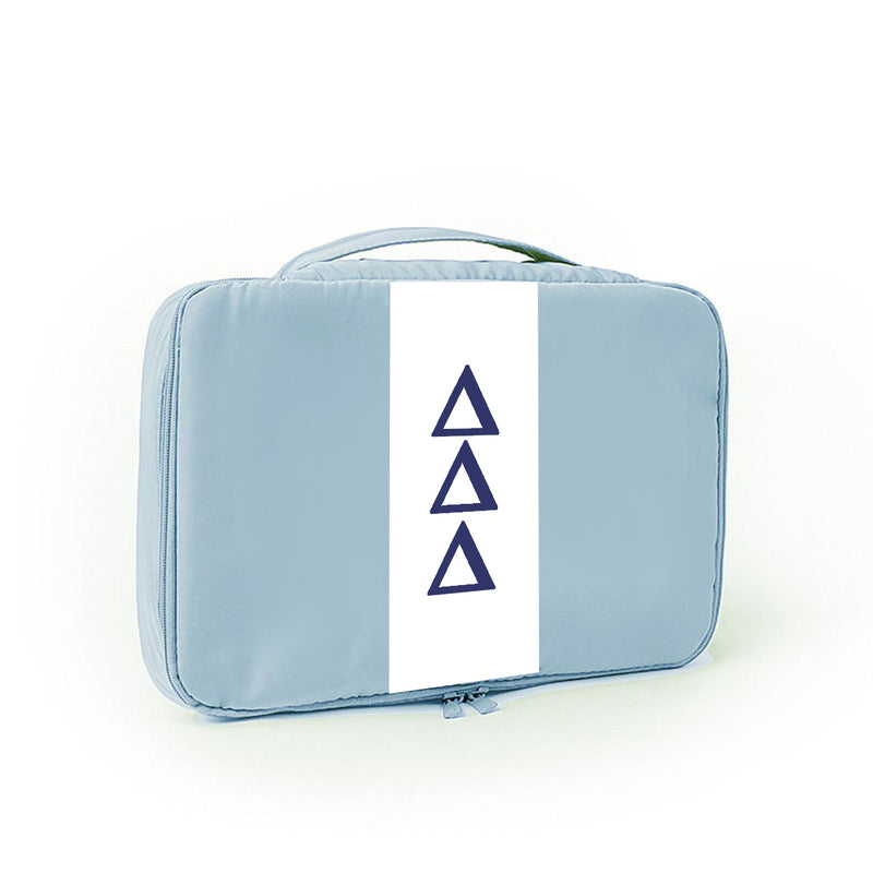 Delta Delta Delta Makeup Bag