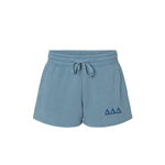 Delta Delta Delta Beach Washed Fleece Shorts