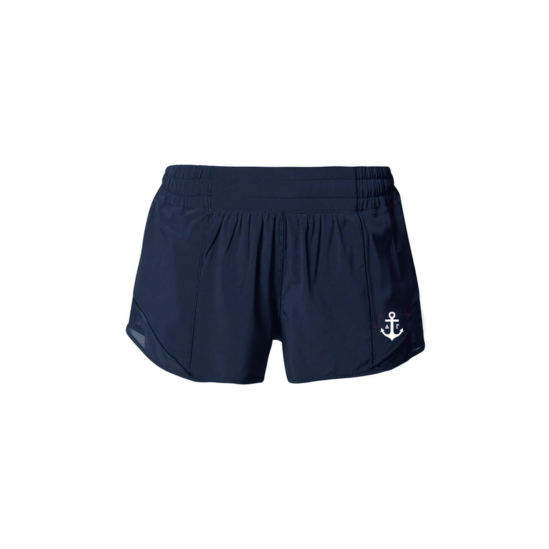 Delta Gamma lululemon Hotty Hot High-Rise Lined Short 2.5" - Navy