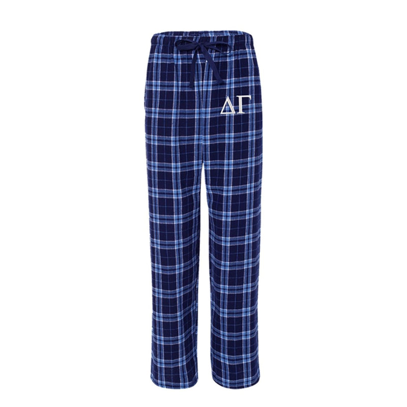 Delta Gamma Embroidered Flannel Pants