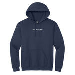 Delta Gamma Oversized Pullover Hoodie with Wordmark