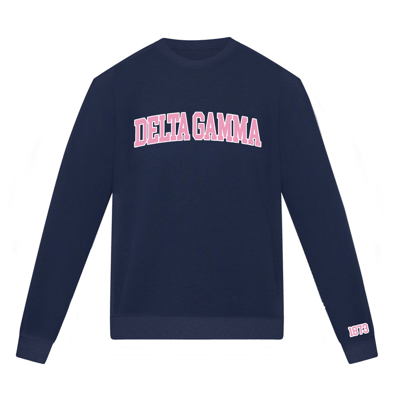 Delta Gamma lululemon Steady State Crew - True Navy