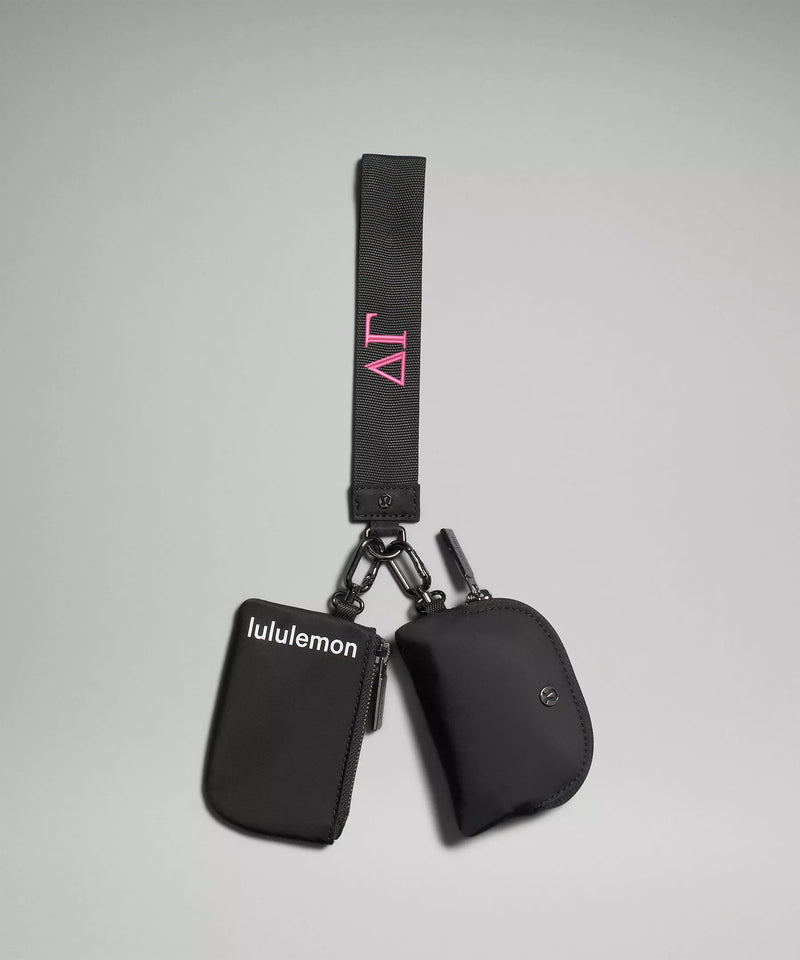 Delta Gamma lululemon Dual Pouch Wristlet