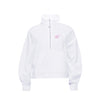 Delta Gamma lululemon Scuba Oversized Funnel-Neck Half Zip - White