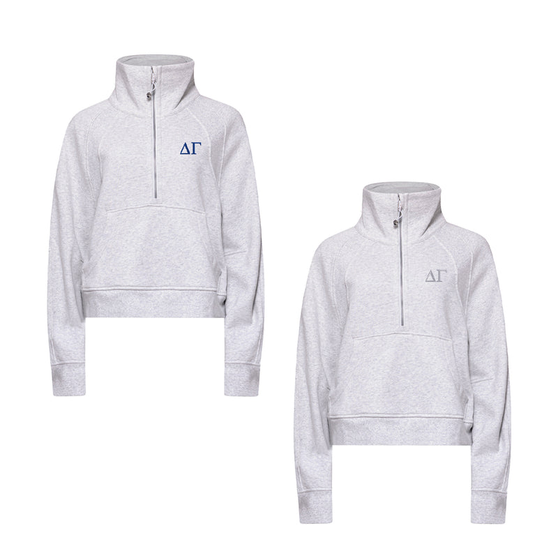 Delta Gamma lululemon Scuba Oversized Funnel-Neck Half Zip
