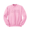 Delta Phi Epsilon Outline Monochromatic Crewneck