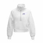 Delta Phi Epsilon MOM lululemon Scuba Oversized Funnel-Neck Half Zip - White