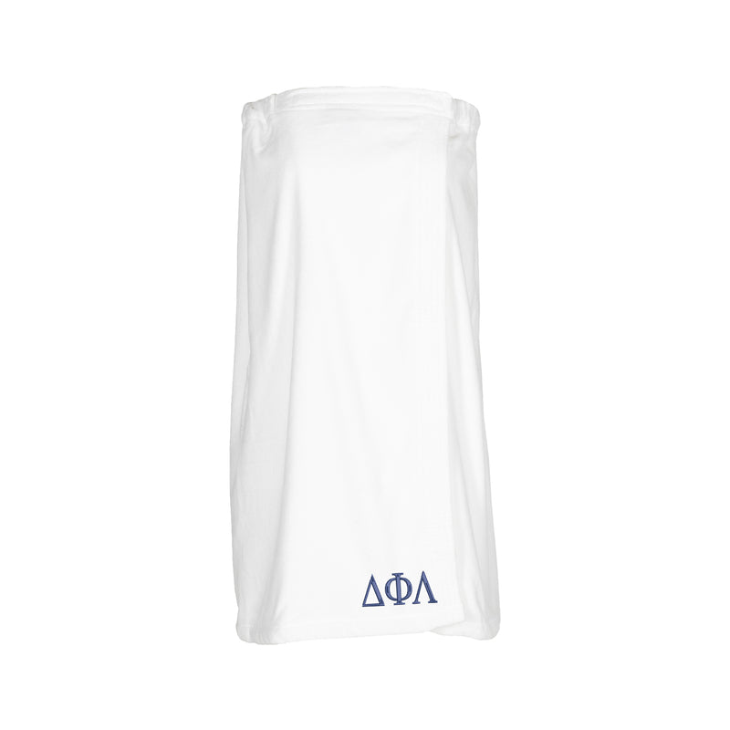 Delta Phi Lambda Terry Velour Spa Wrap