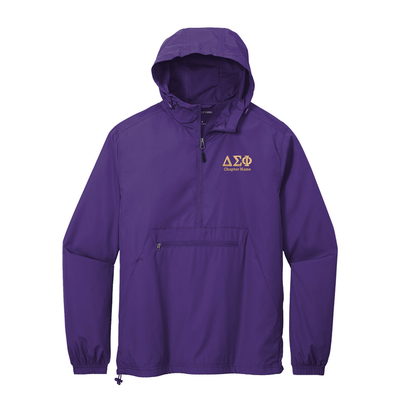 Delta Sigma Phi Windbreaker - Chapter Name