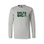 Delta Sigma Phi Long Sleeve Tee - Delta Sig Siggy Logo
