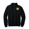 Delta Sigma Phi Quarter Zip Pullover Sweatshirt - Seal