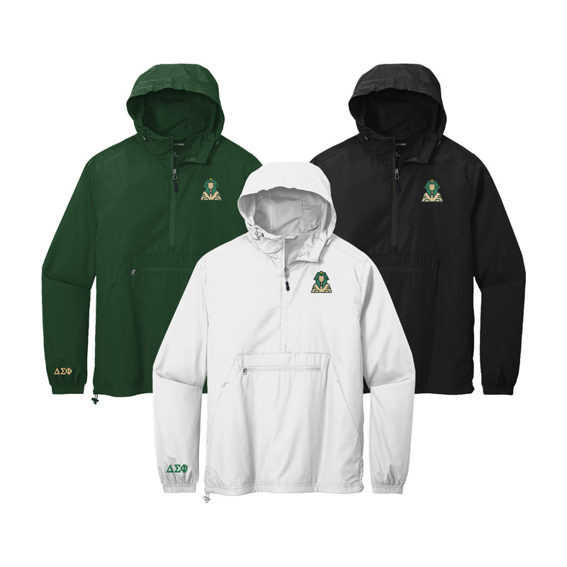 Delta Sigma Phi Windbreaker - Siggy