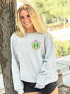 Delta Zeta lululemon Steady State Crew - Embroidered Crest