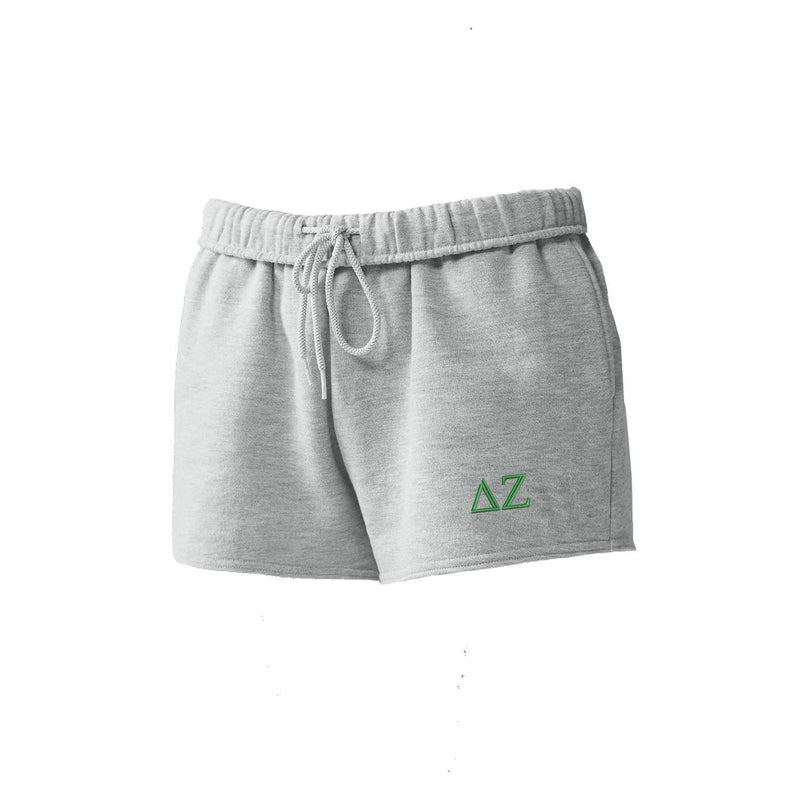 Delta Zeta Cloud Fleece High Rise Flex Short