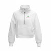 Delta Zeta MOM lululemon Scuba Oversized Funnel-Neck Half Zip - White